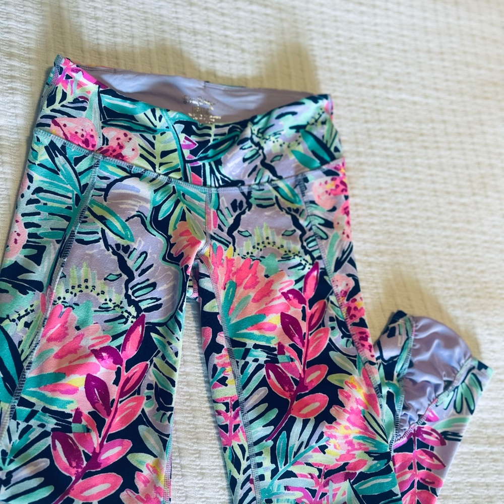 Lilly Pulitzer Luxletic Floral Capris
